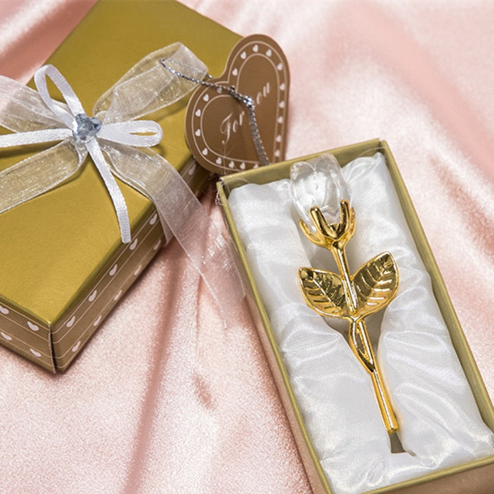 Lisslune | Luxury Crystal Rose in Gift Box – Valentine's Gift for Her