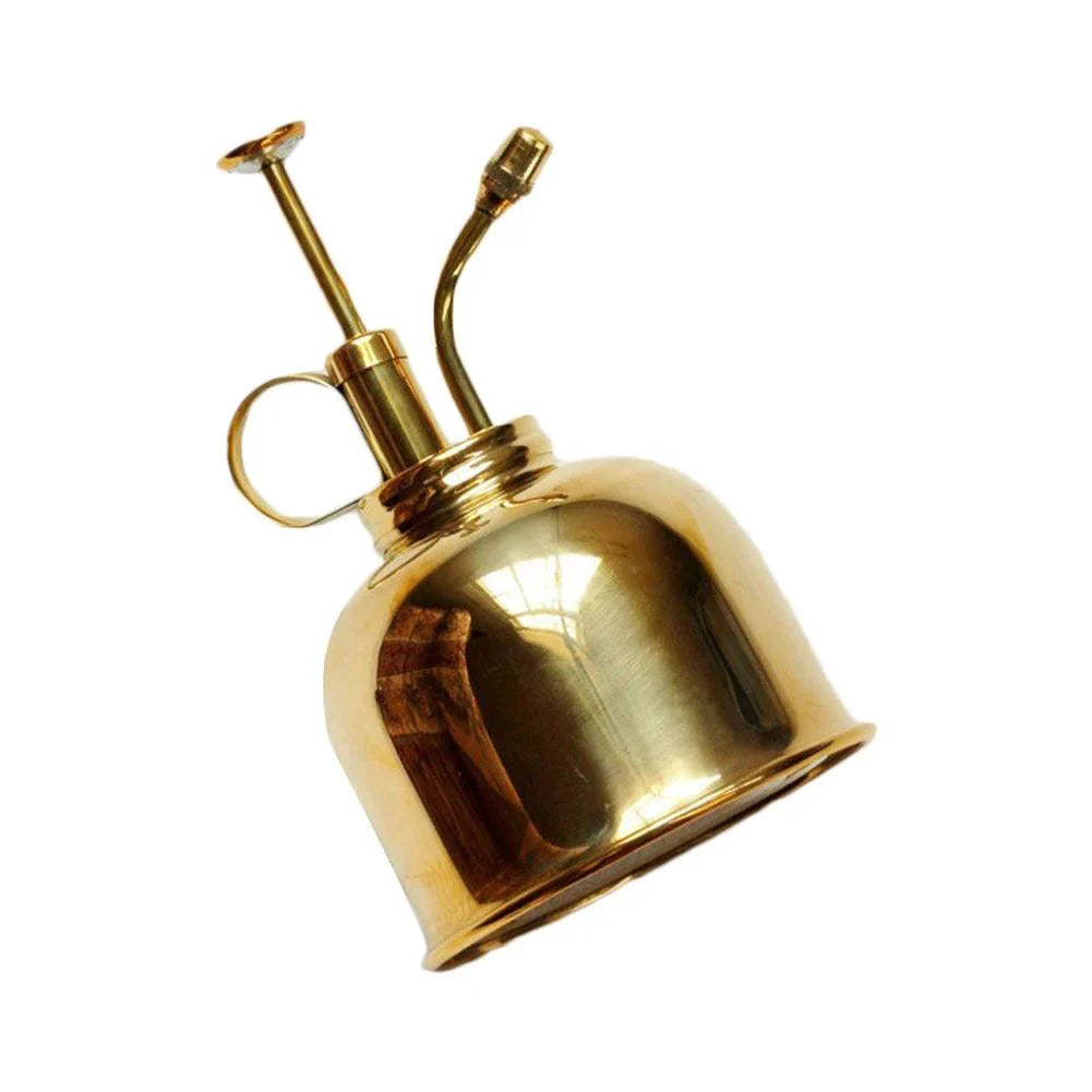 Lisslune | Elegant Brass Succulent Mister Set - Sleek Mini Watering Can with Polished Surface