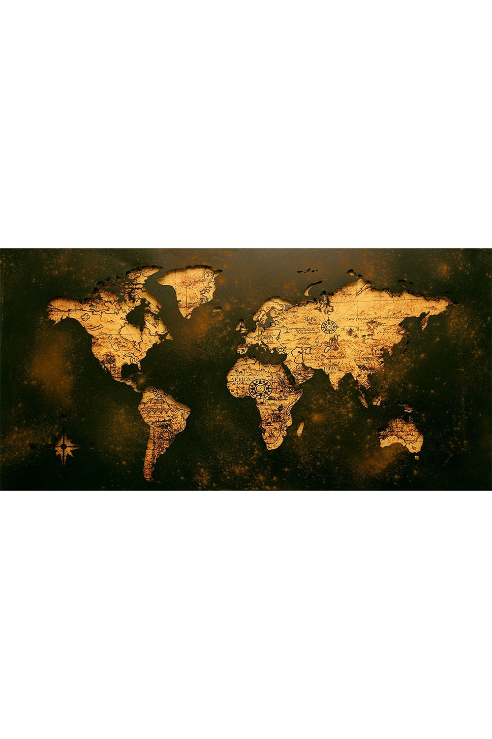 Lisslune | Academy World Map Canvas