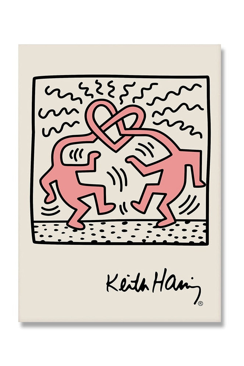 Lisslune | Keith Haring Inspired Canvas Art