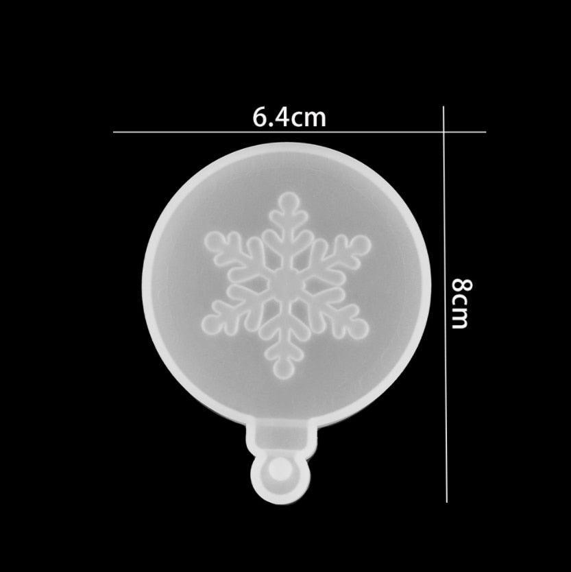 Lisslune | Charming Snowflake DIY Craft Set for Unique Christmas Jewelry and Ornaments
