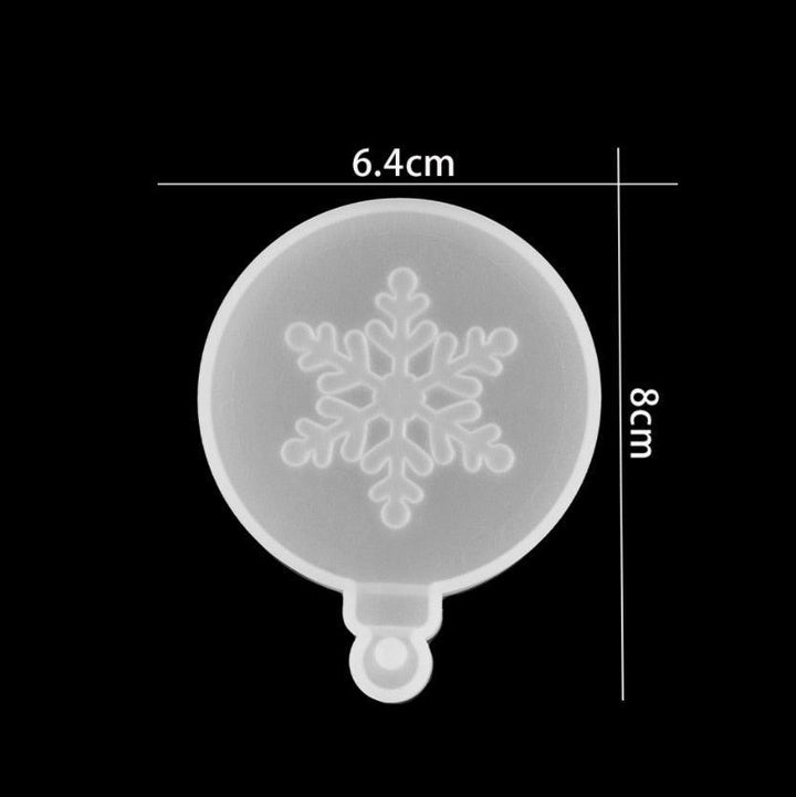 Lisslune | Charming Snowflake DIY Craft Set for Unique Christmas Jewelry and Ornaments