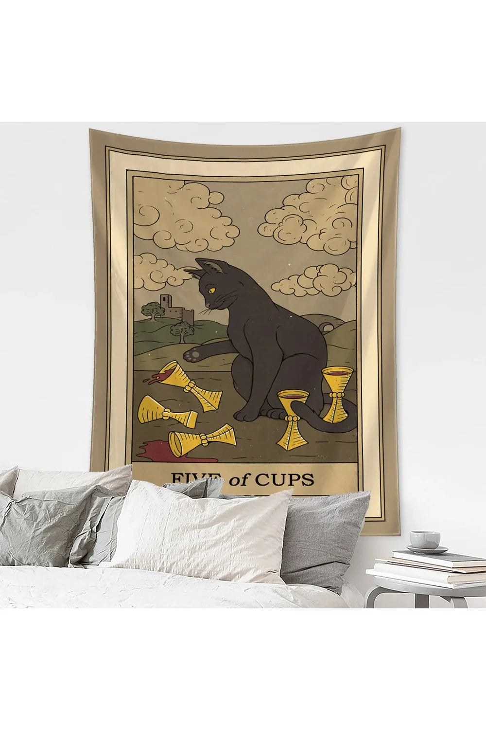 Lisslune | Cat Witchcraft Tapestry