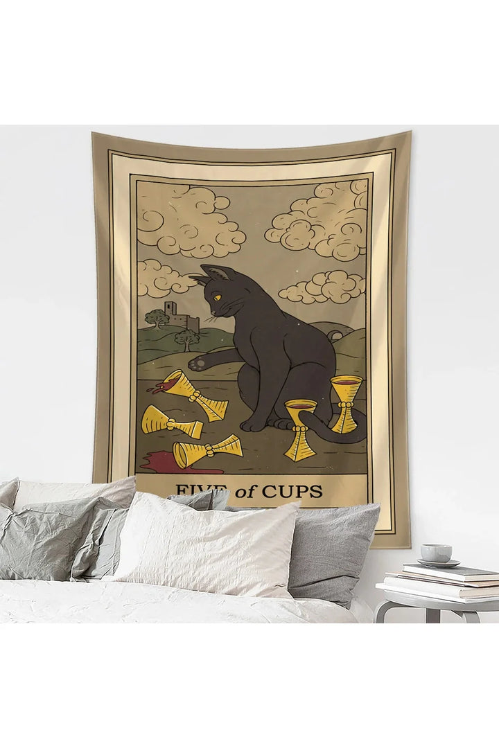 Lisslune | Cat Witchcraft Tapestry