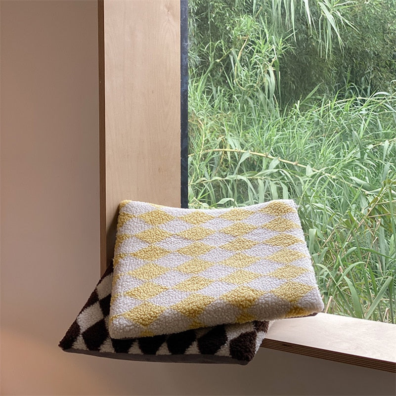 Lisslune | PlaidComfort - Classic Checked Pillow