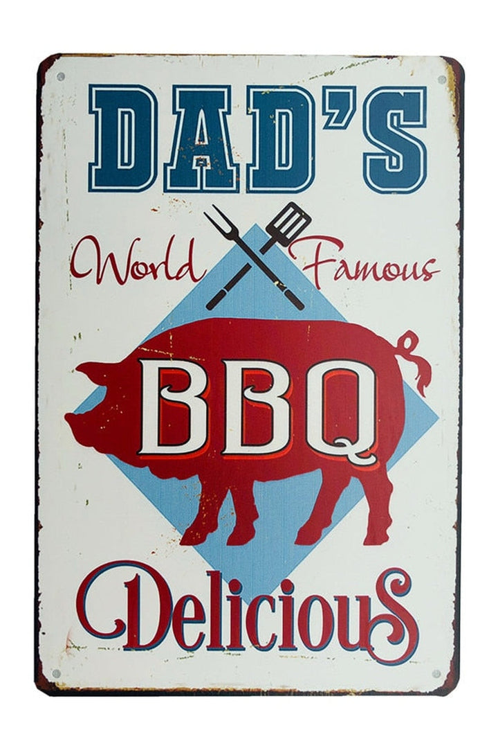 Lisslune | Food Theme Metal Poster