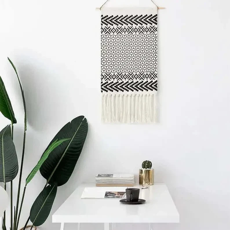 Lisslune | Macrame Hanging Cotton Rug