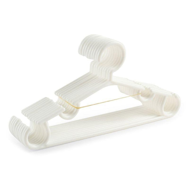 Lisslune | 10-Pack Compact Travel Hangers for Kids for Efficient Closet Organization