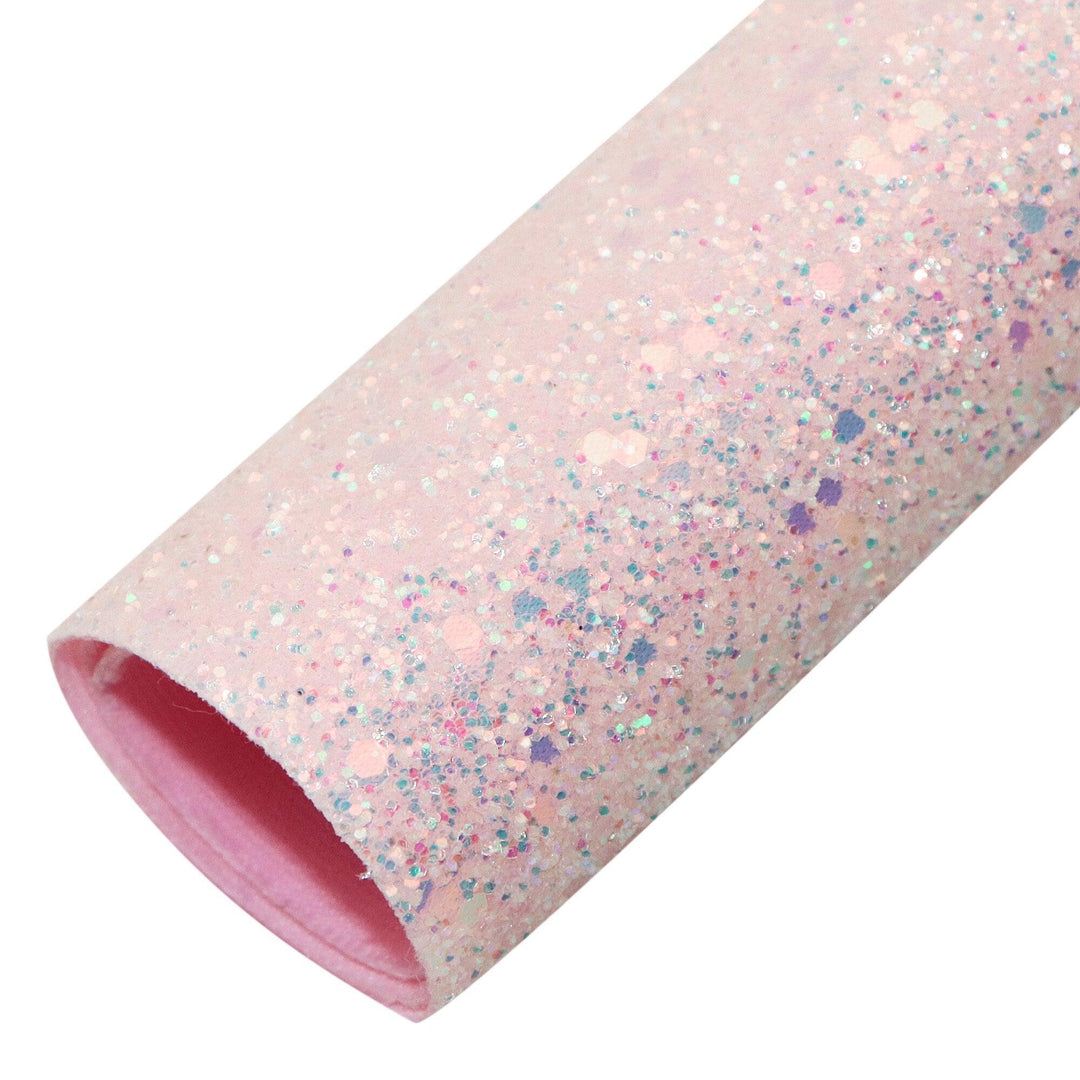 Lisslune | Shimmering Chunky Glitter Vinyl Craft Sheets - Ultimate Crafting Fun