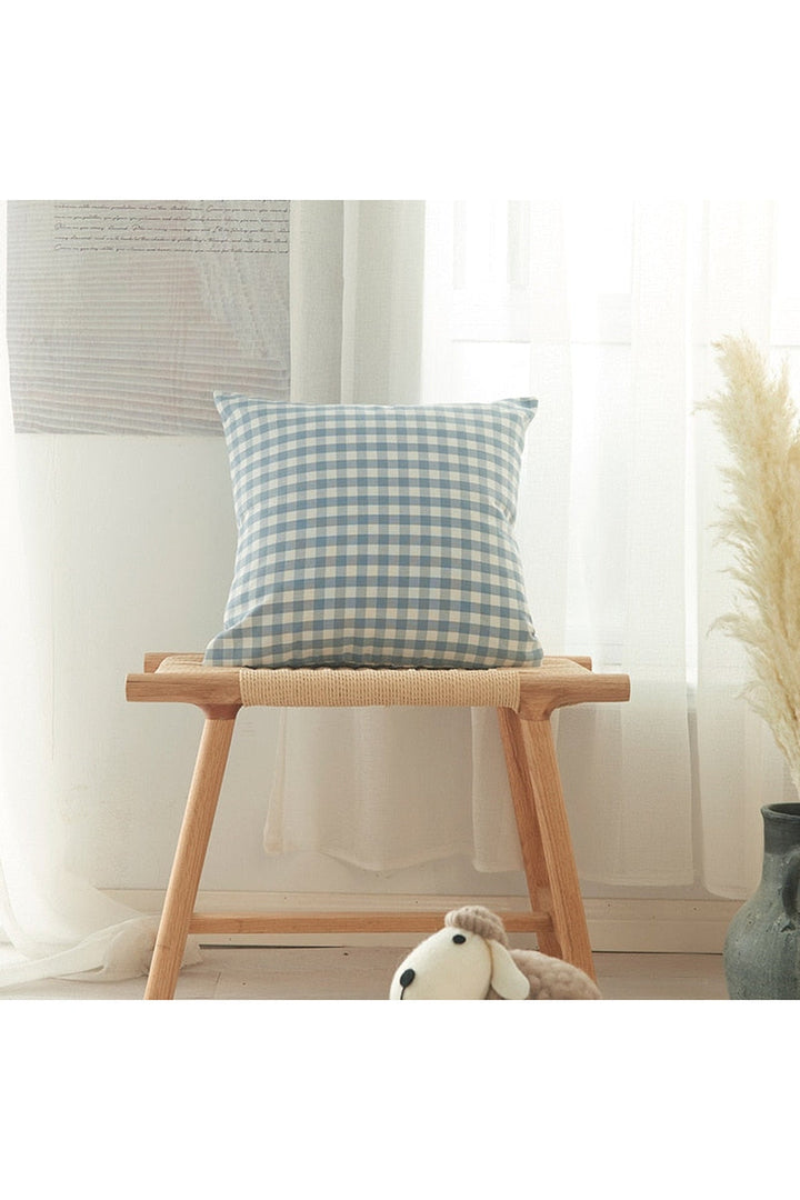 Lisslune | Country house plaid cushion covers