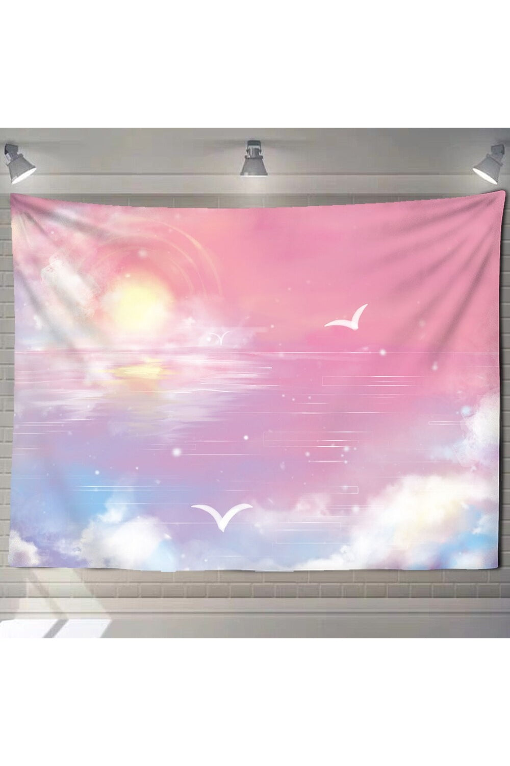 Lisslune | Pink Wall Tapestry