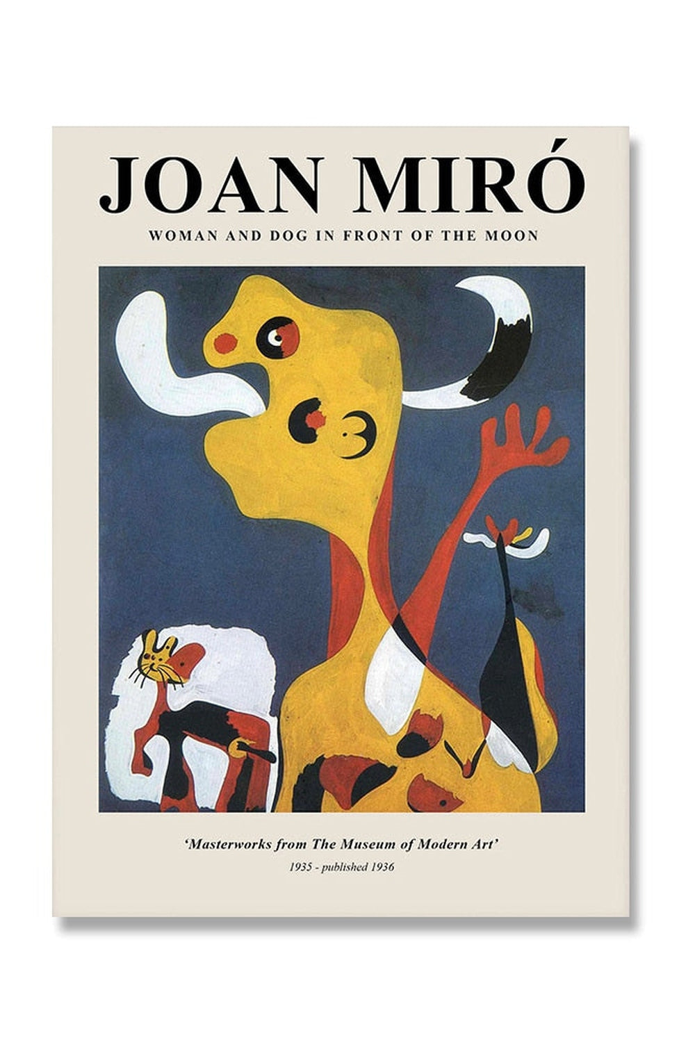 Lisslune | Miro Inspired Canvas Poster