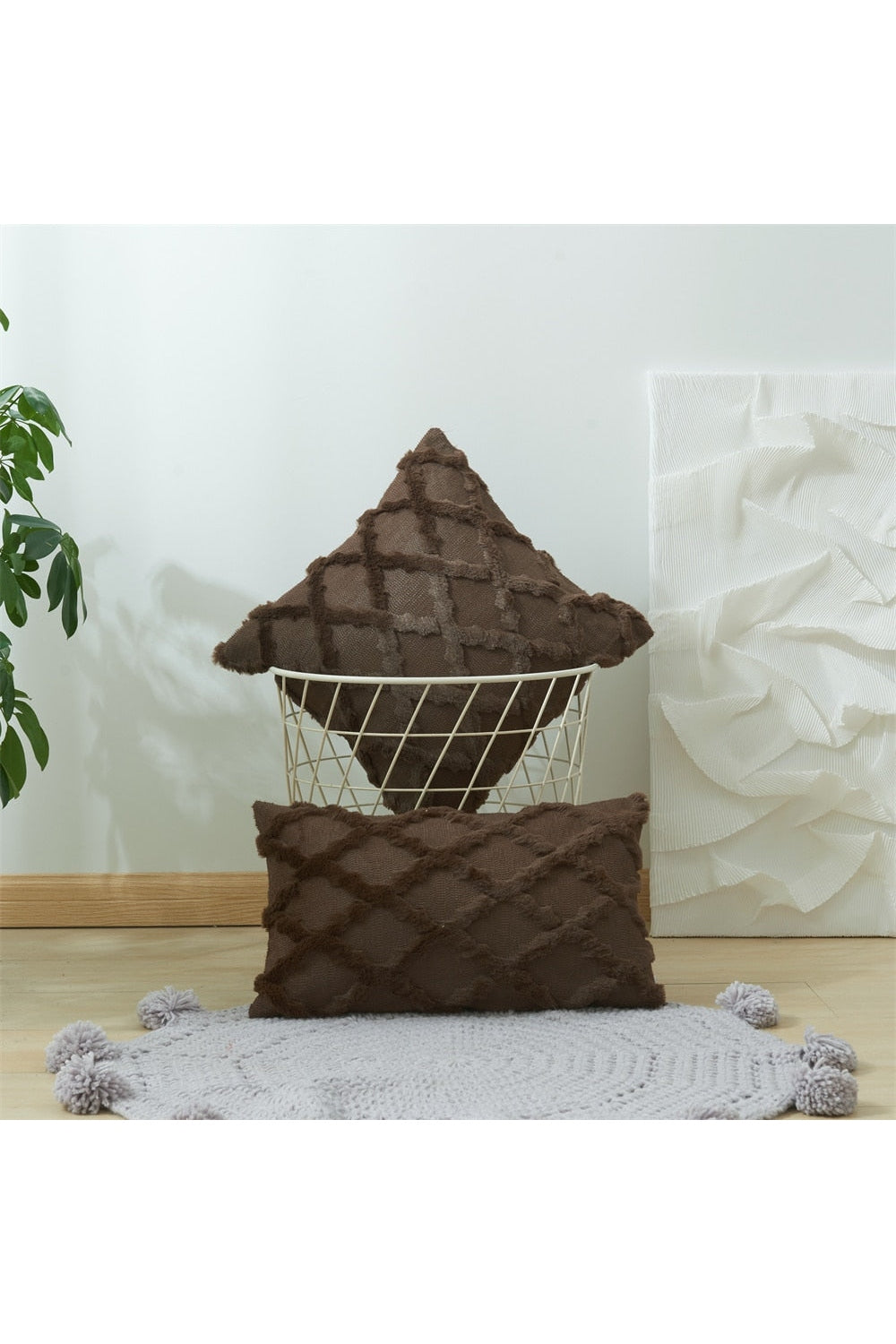 Lisslune | Rattan Plush Pillowcase