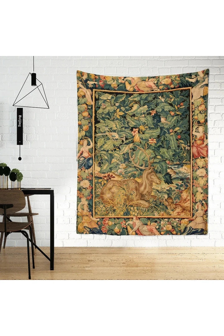 Lisslune | enchanted unicorn rug