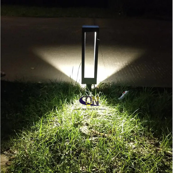 Lisslune | 15W LED garden light: aluminum post lamp for outdoor courtyard, villa landscape lighting