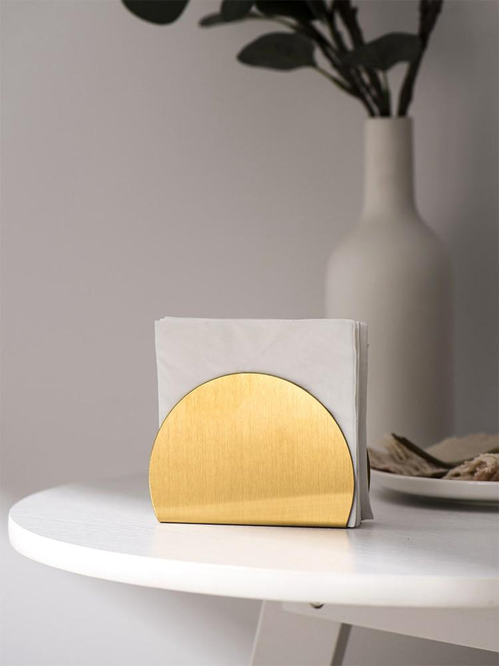 Lisslune | Napkin Holder - SteelElegance - Simple & Stylish - Sustainable Stainless Steel