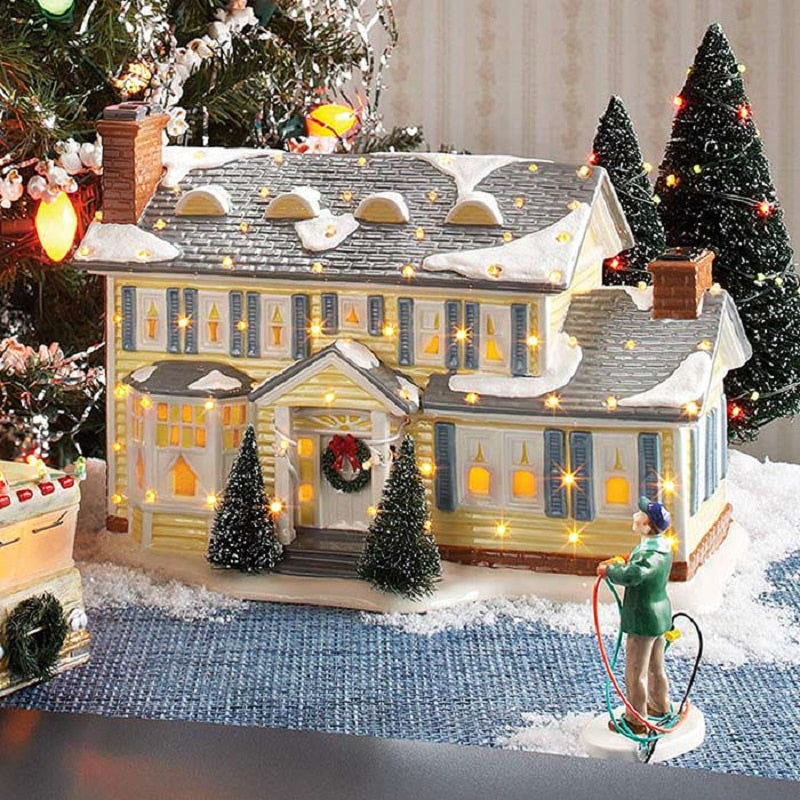 Lisslune | Miniature Christmas House Desktop Decor