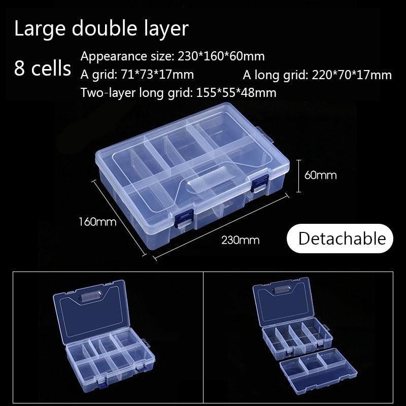 Lisslune | Versatile Jewelry Storage Organizer with 12 Adjustable Compartments