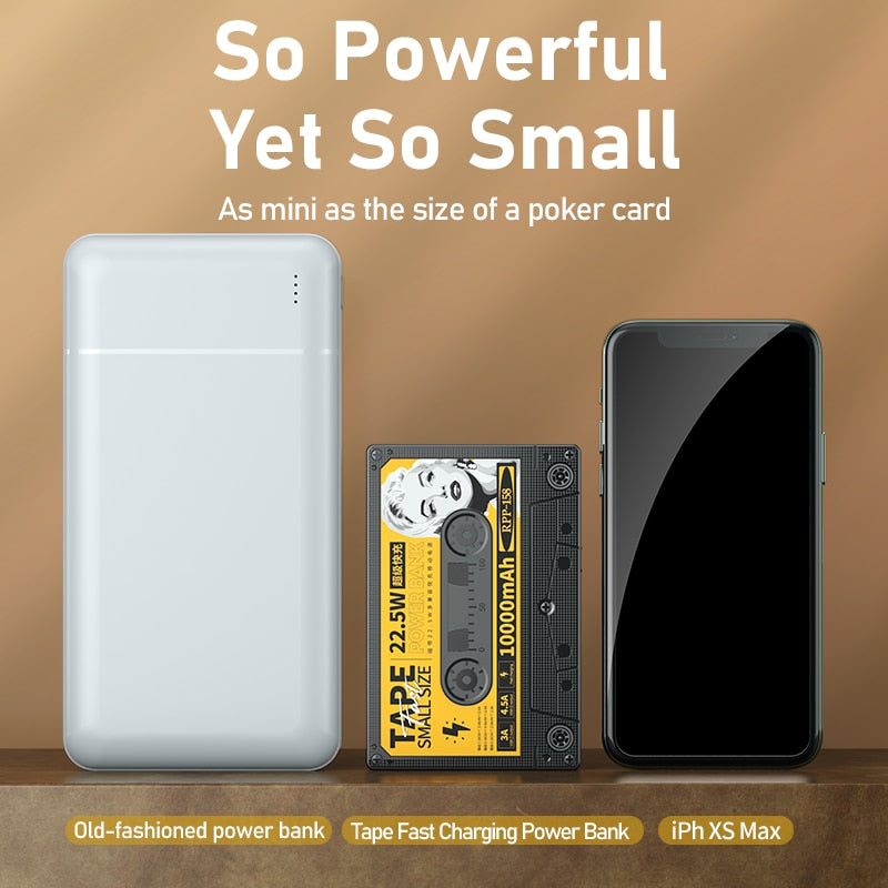 Lisslune | Retro Cassette Power Bank