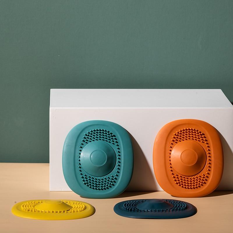 Lisslune | Silicone Sink Stopper with Anti-Hair Filter
