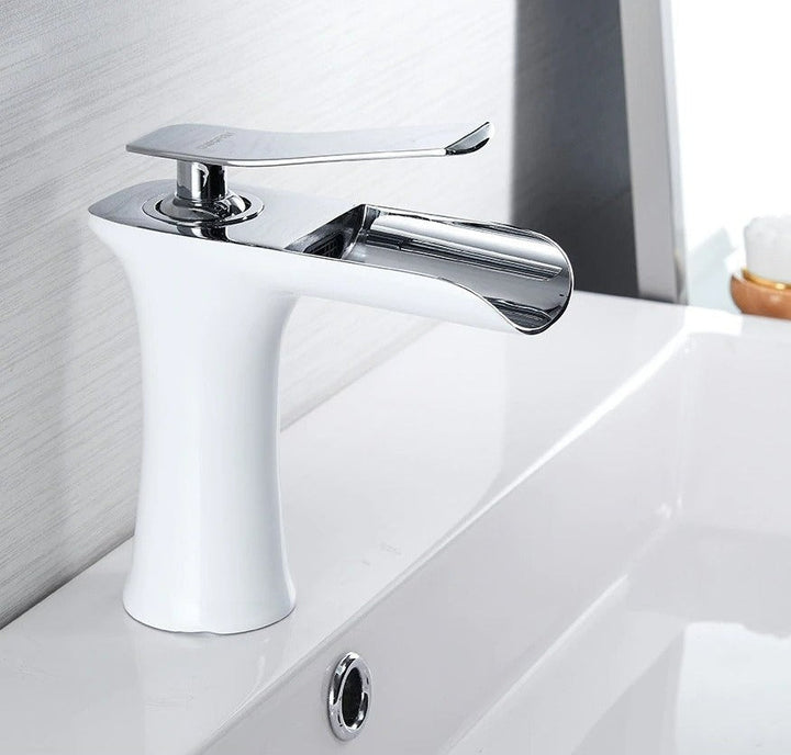 Lisslune | Modern Waterfall Bathroom Tap – Stylish Design & Elegant Water Flow
