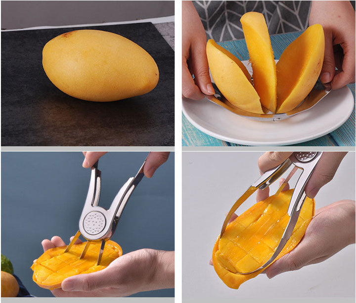 Lisslune | Stainless Steel Mango Slicer Tool