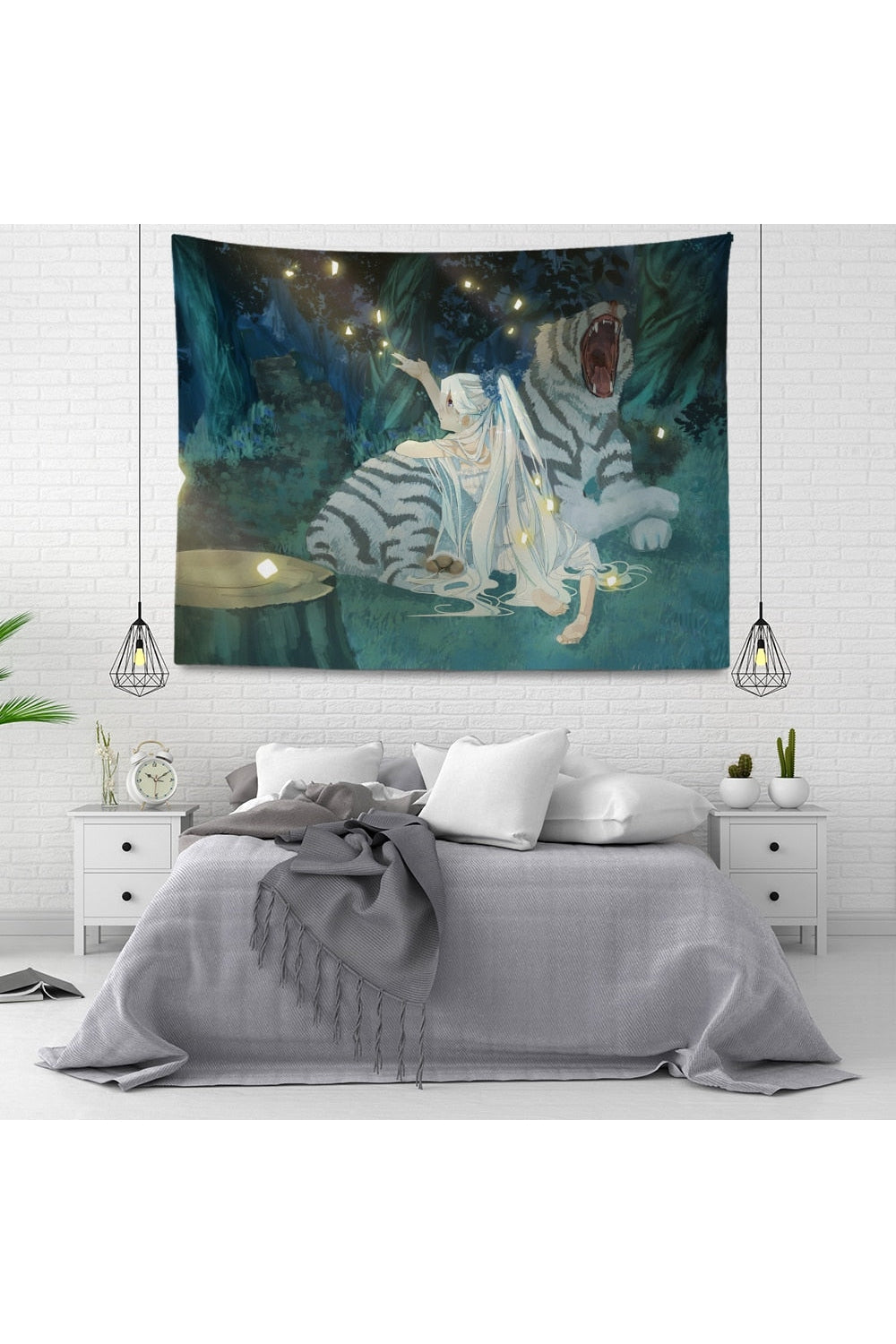 Lisslune | inspired velvet mandala wall tapestry
