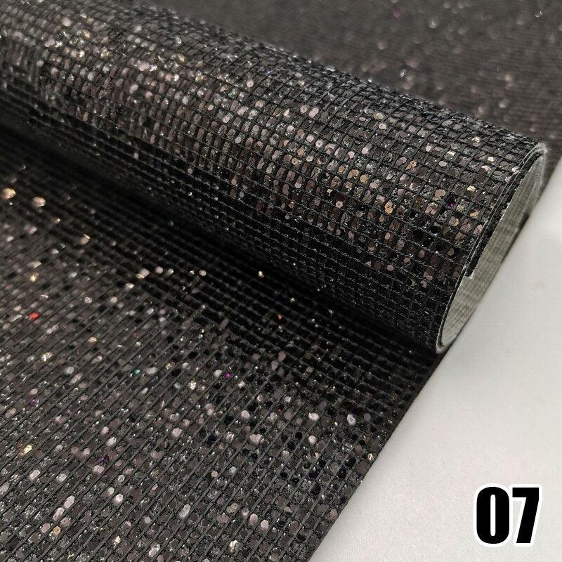 Lisslune | Glossy Luxury Faux Leather Craft Sheet for Creative DIY Projects