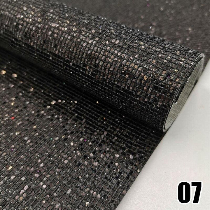 Lisslune | Glossy Luxury Faux Leather Craft Sheet for Creative DIY Projects