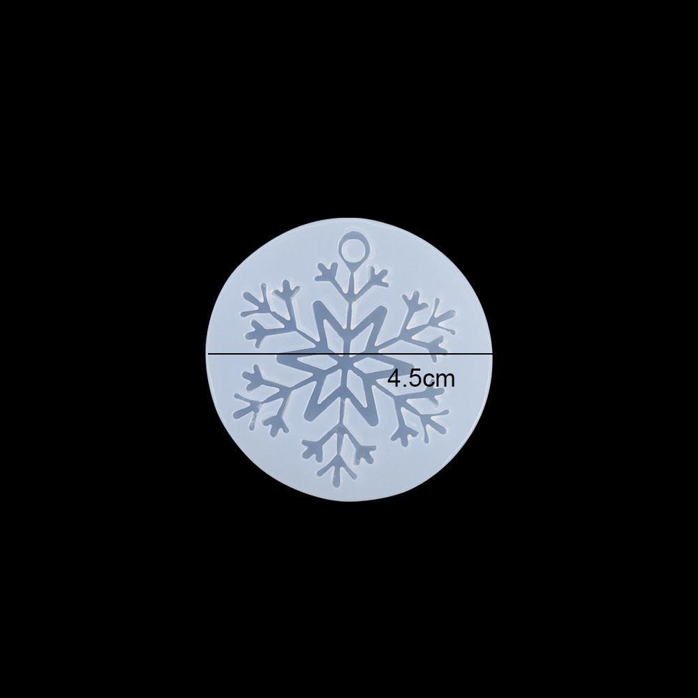 Lisslune | Charming Snowflake DIY Craft Set for Unique Christmas Jewelry and Ornaments