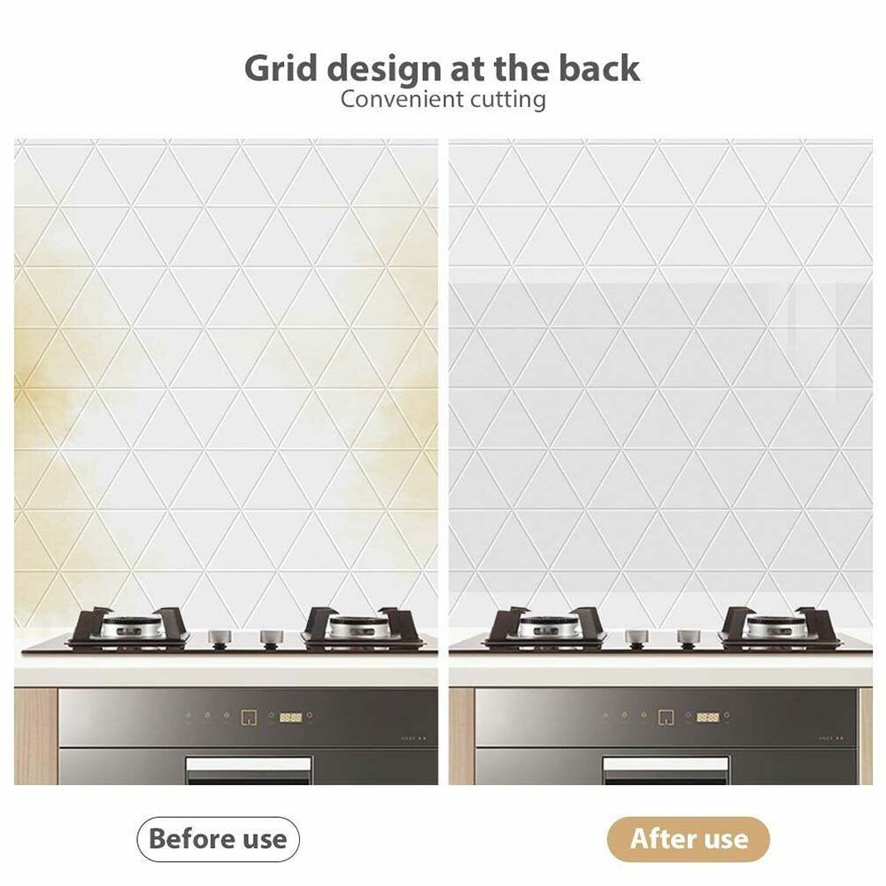 Lisslune | Splash Proof Transparent Wall Protector Sticker