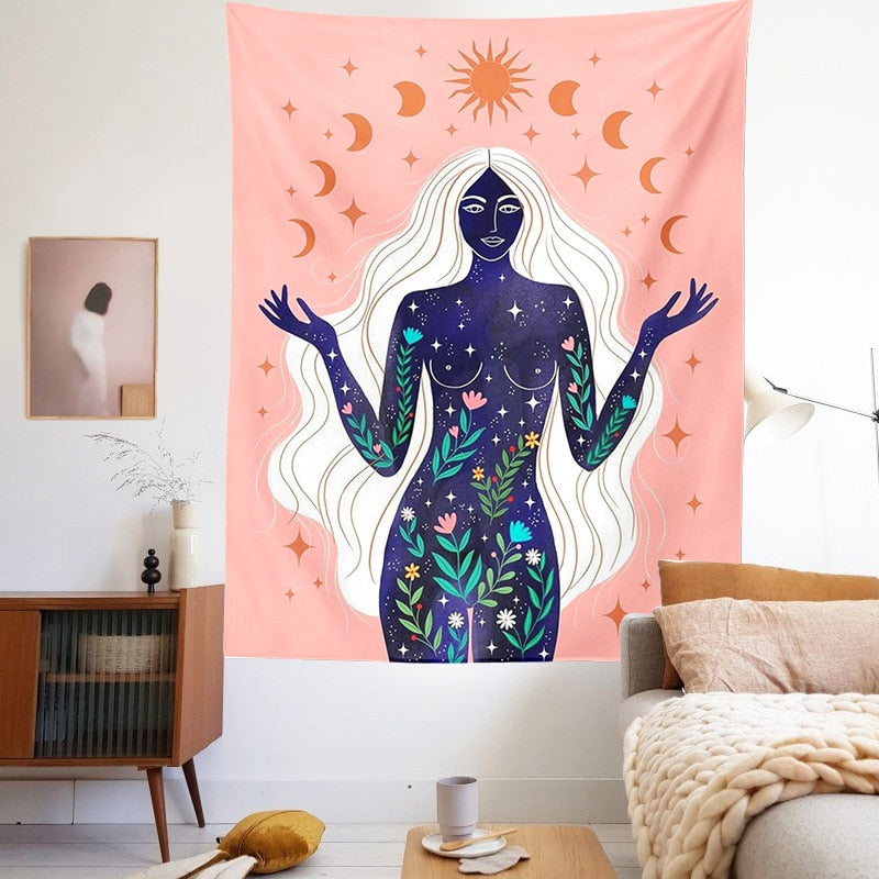 Lisslune | Bohemian Style Moon Energy Wall Hanging Decor