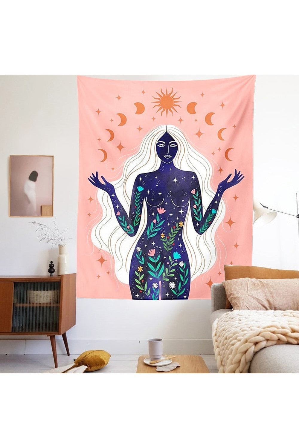 Lisslune | Phase Girl Psychedelic Tapestry