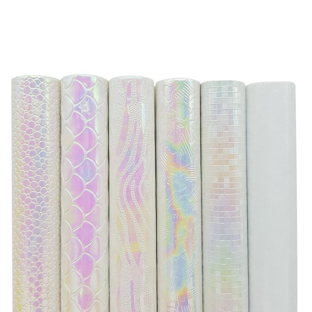Lisslune | Enchanting Mermaid and Serpent Vegan Leather Craft Sheets - Set of 6