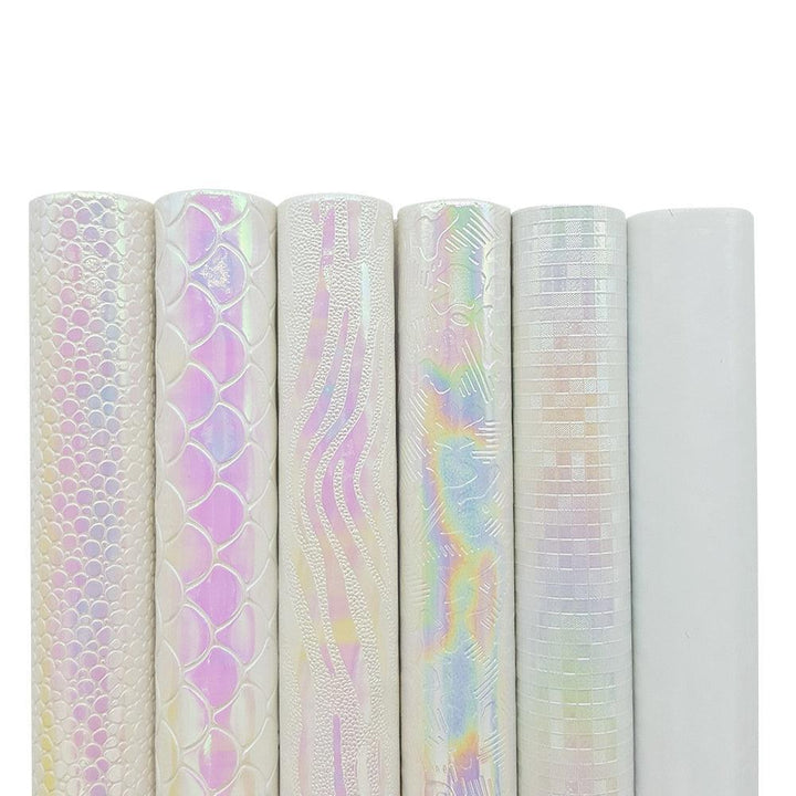 Lisslune | Enchanting Mermaid and Serpent Vegan Leather Craft Sheets - Set of 6
