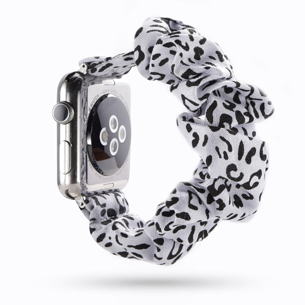 Lisslune | ELASTIC Apple Watch BAND IN HAIR TIE STYLE