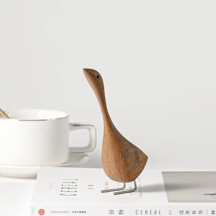 Lisslune | Nordic Wood Goose Figures
