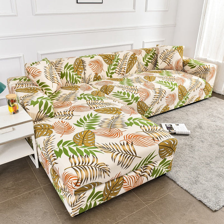 Lisslune | Modern Non-slip Colorful Elastic Sofa Cover