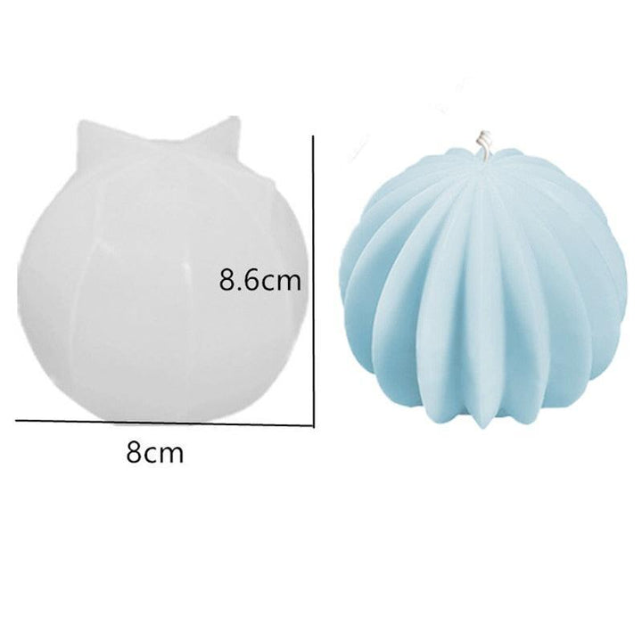 Lisslune | DIY Silicone Mold Set for Candles, Wax Melt, and Soap Creations