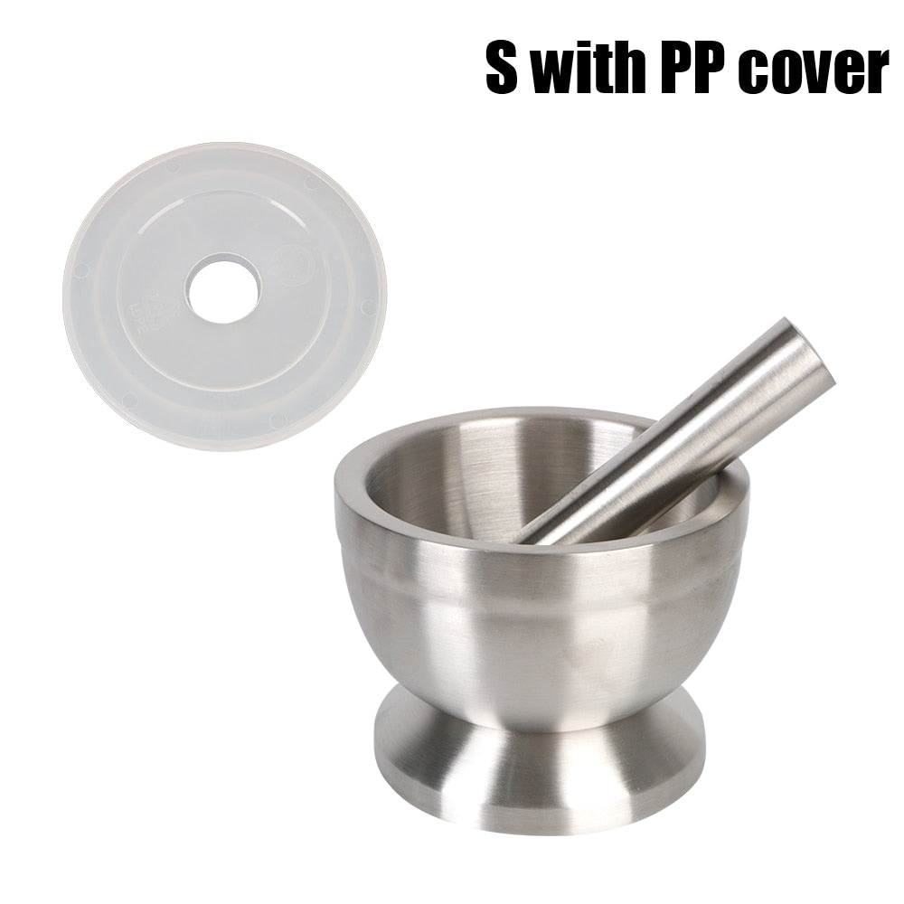 Lisslune | Anti-Splash Stainless Steel Herbs Crusher