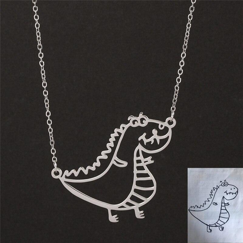 Lisslune | Individual personal keychain & necklace from children's drawing