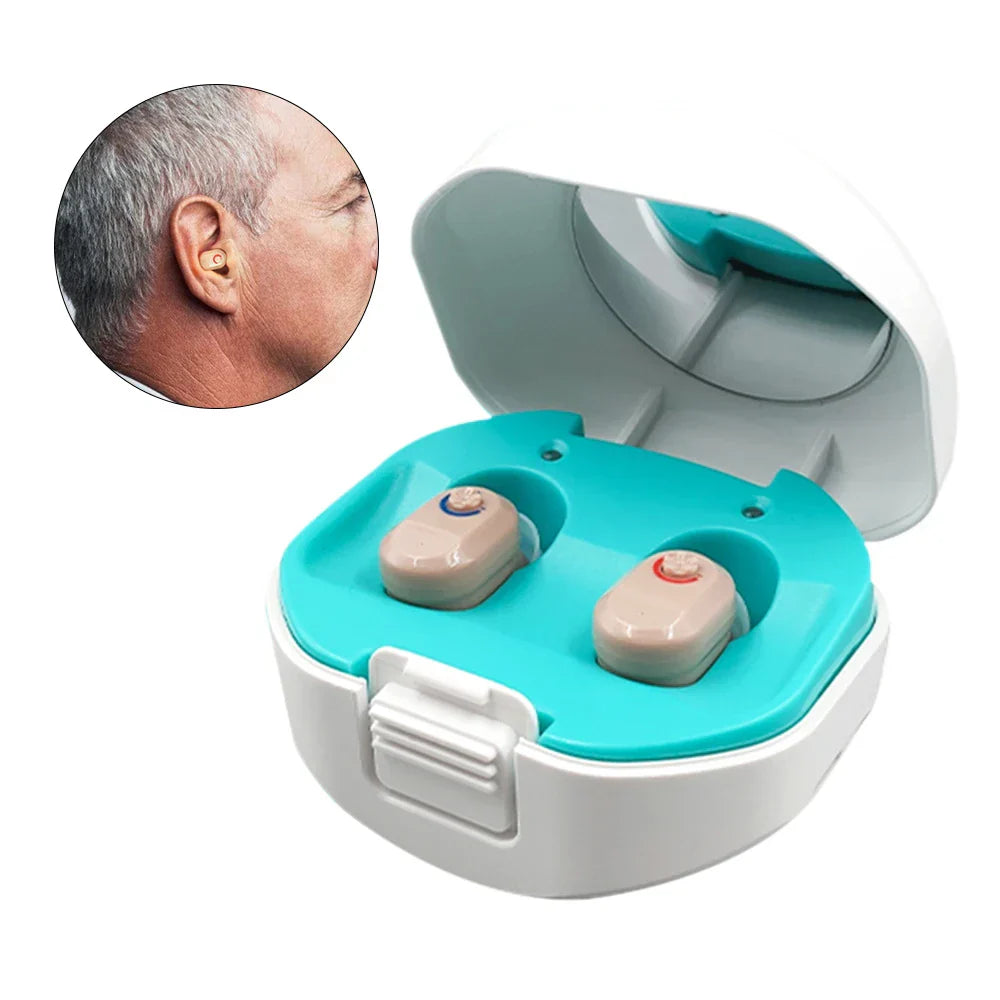 Lisslune | ClearMini 2025 Rechargeable In-Ear CIC Hearing Aids for Seniors