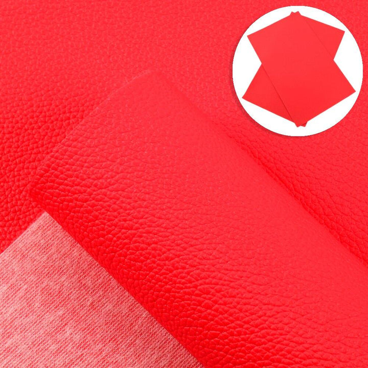 Lisslune | Advanced Lychee Grain Synthetic Leather Fabric for Crafting