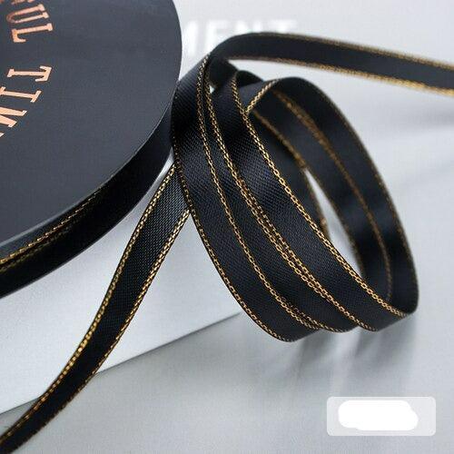 Lisslune | Luxe shimmering satin craft ribbon collection - 50 yards premium quality for DIY masterpieces
