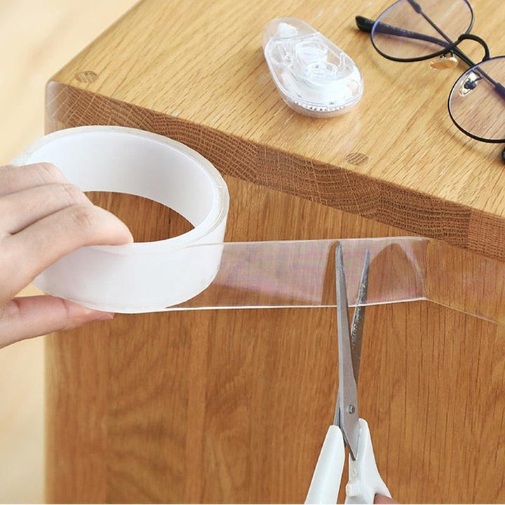 Lisslune | Revolutionary Nano Gel Double-Sided Tape for Effortless Home Organization!