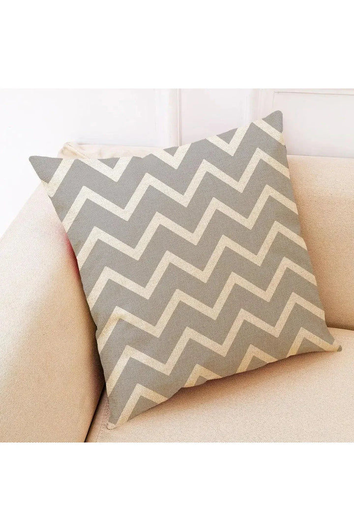 Lisslune | gray geometric pillowcase