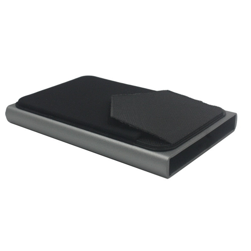 Lisslune | Pop-Out Aluminum RFID Blocking Wallet with Quick Access Slider