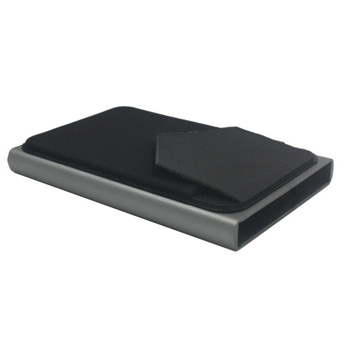 Lisslune | Pop-Out Aluminum RFID Blocking Wallet with Quick Access Slider