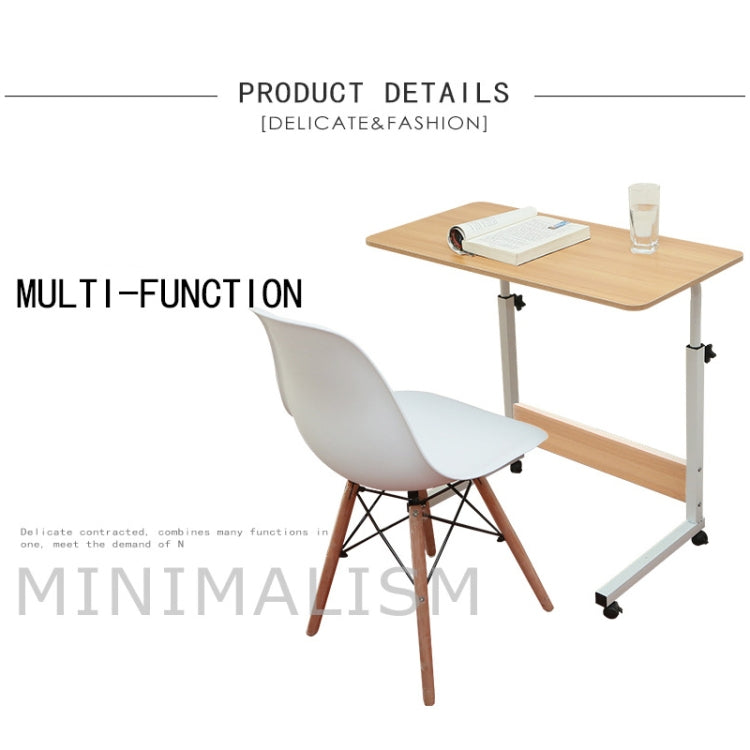 Lisslune | Wood Texture Portable Household Detachable Laptop Table Nightstand