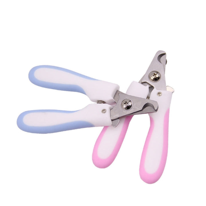 Crested Grebe Nails Cutter and Polisher Set, Size: Small (Pink)